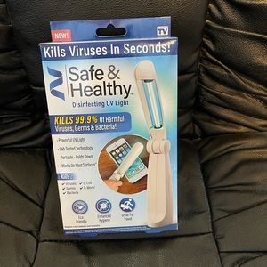 Safe & Healthy Disinfecting UV light